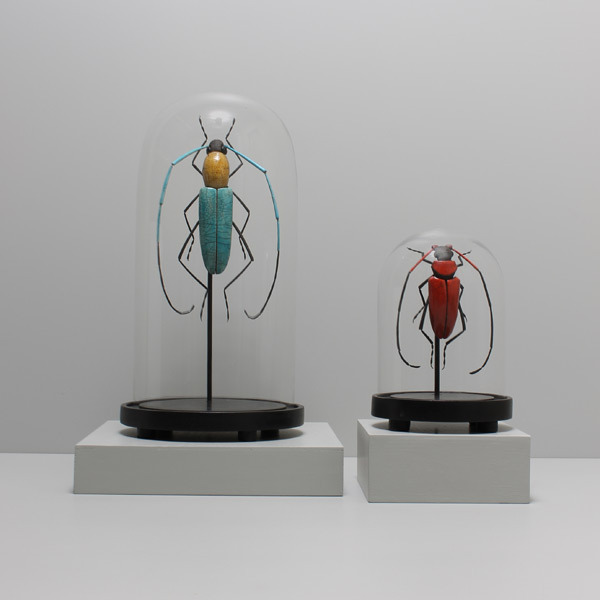 Kleinplastiken von Ross Campbell in der Studio Galerie Berlin